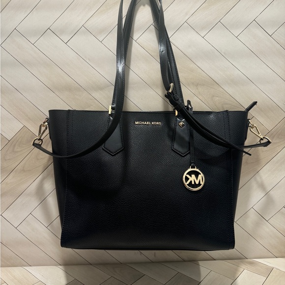 Michael Kors Lady Large Leather or PVC 3-in-1 Tote Crossbody Handbag Bag Purse - Picture 4 of 16